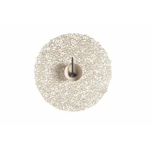 Pressed Petal Table Mat- Champagne