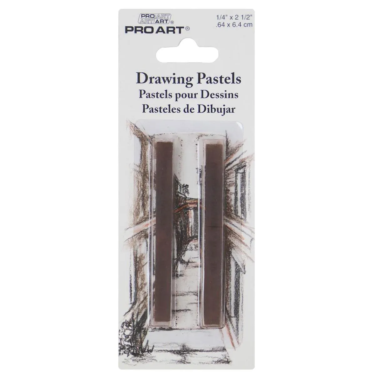 Pro Art Drawing Pastels 2-Pks