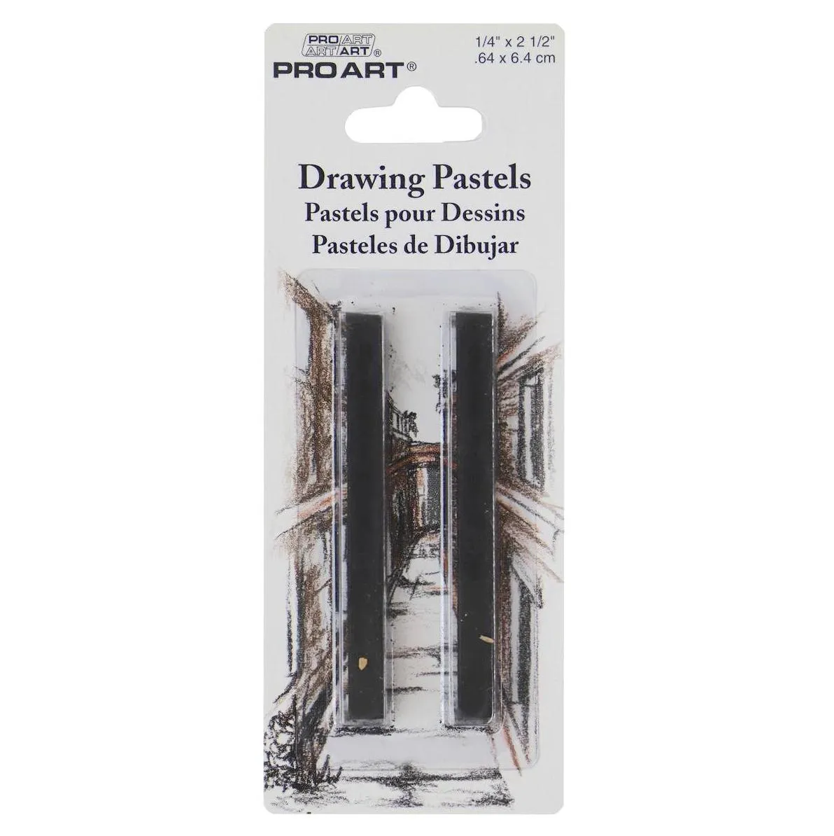 Pro Art Drawing Pastels 2-Pks