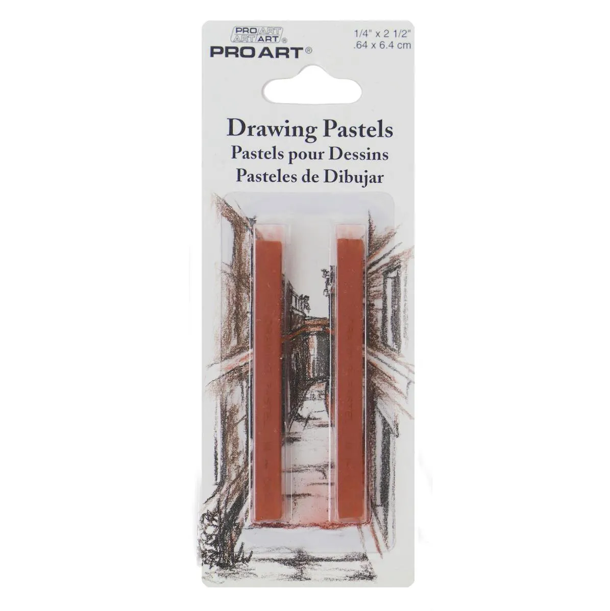 Pro Art Drawing Pastels 2-Pks