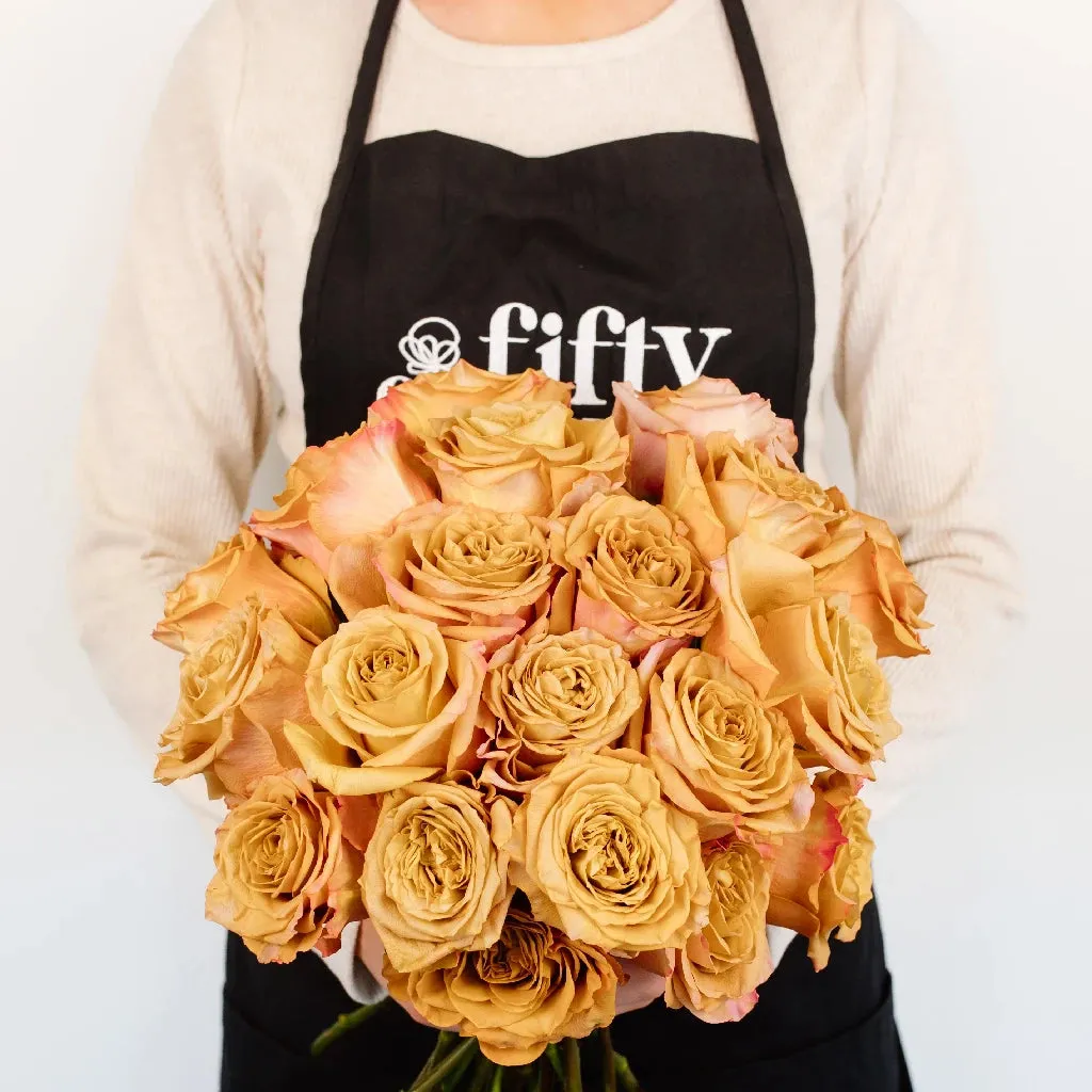 Pumpkin Spice Garden Roses