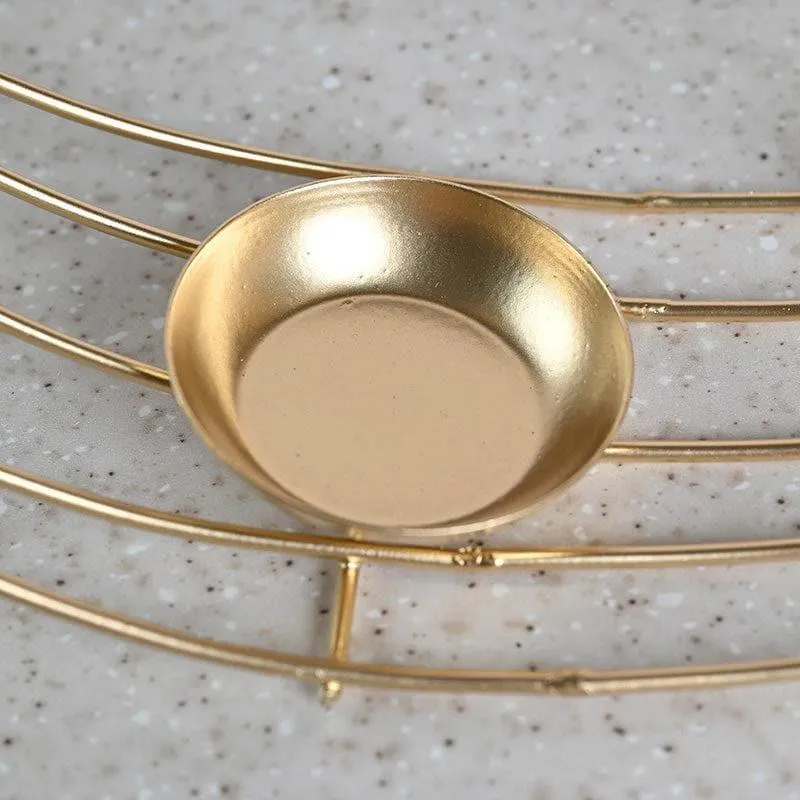 Radiant Ring Tealight Candle Holder