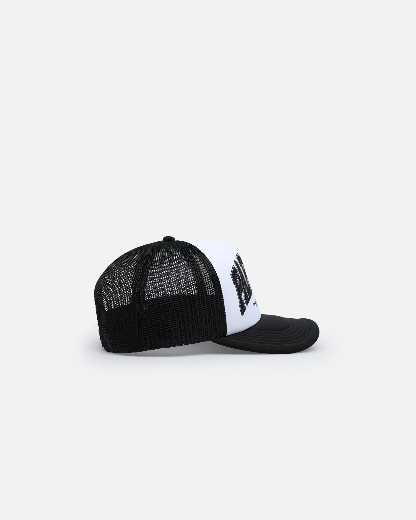 Rats Get Fat Paranoid Trucker Snapback Black/White