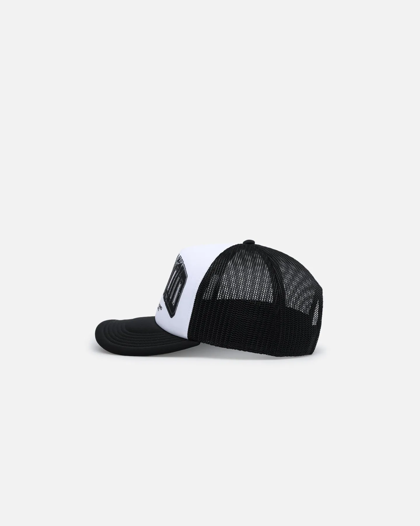 Rats Get Fat Paranoid Trucker Snapback Black/White