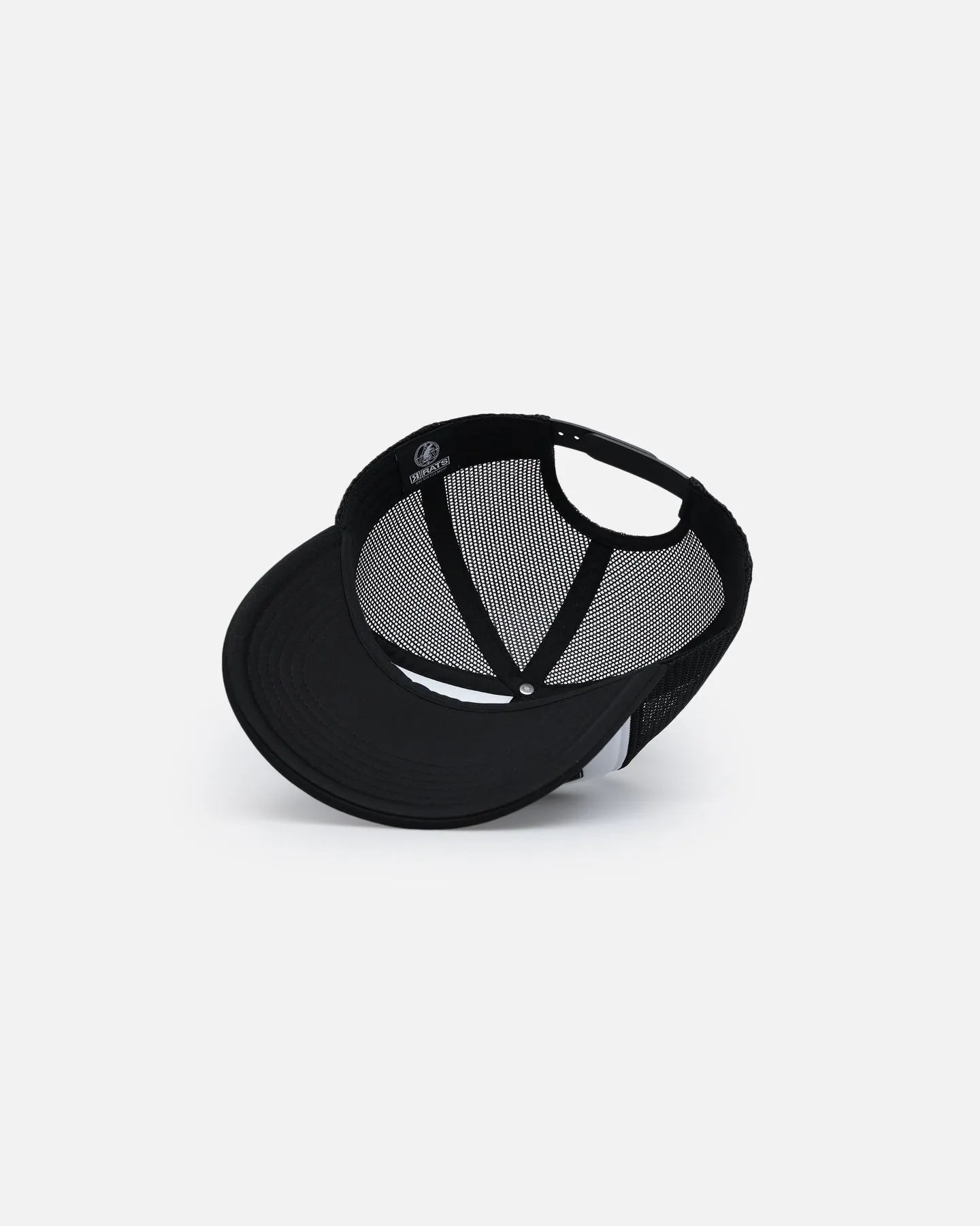 Rats Get Fat Paranoid Trucker Snapback Black/White