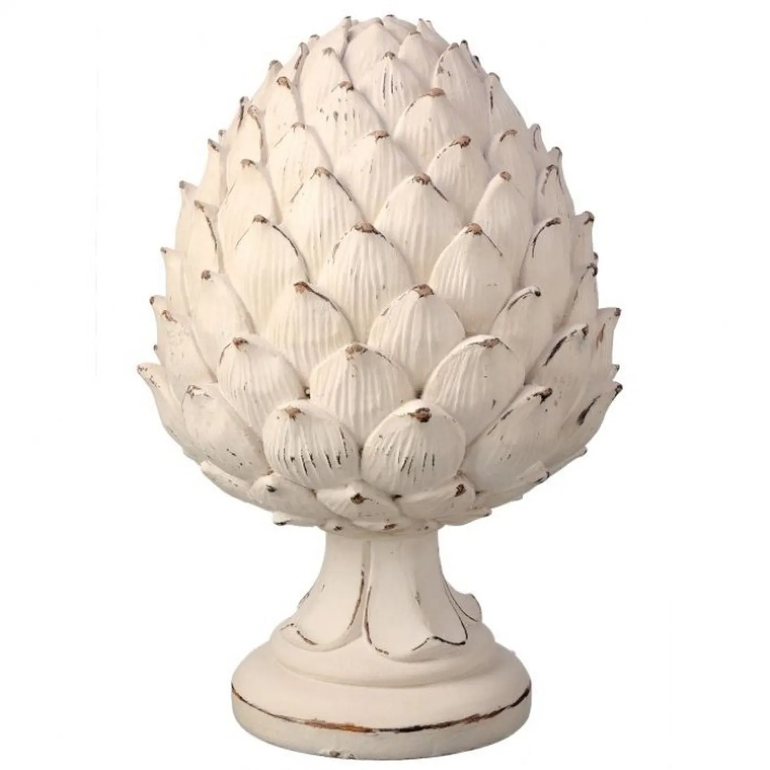 Regency International Resin Weathered Artichoke Pedestal