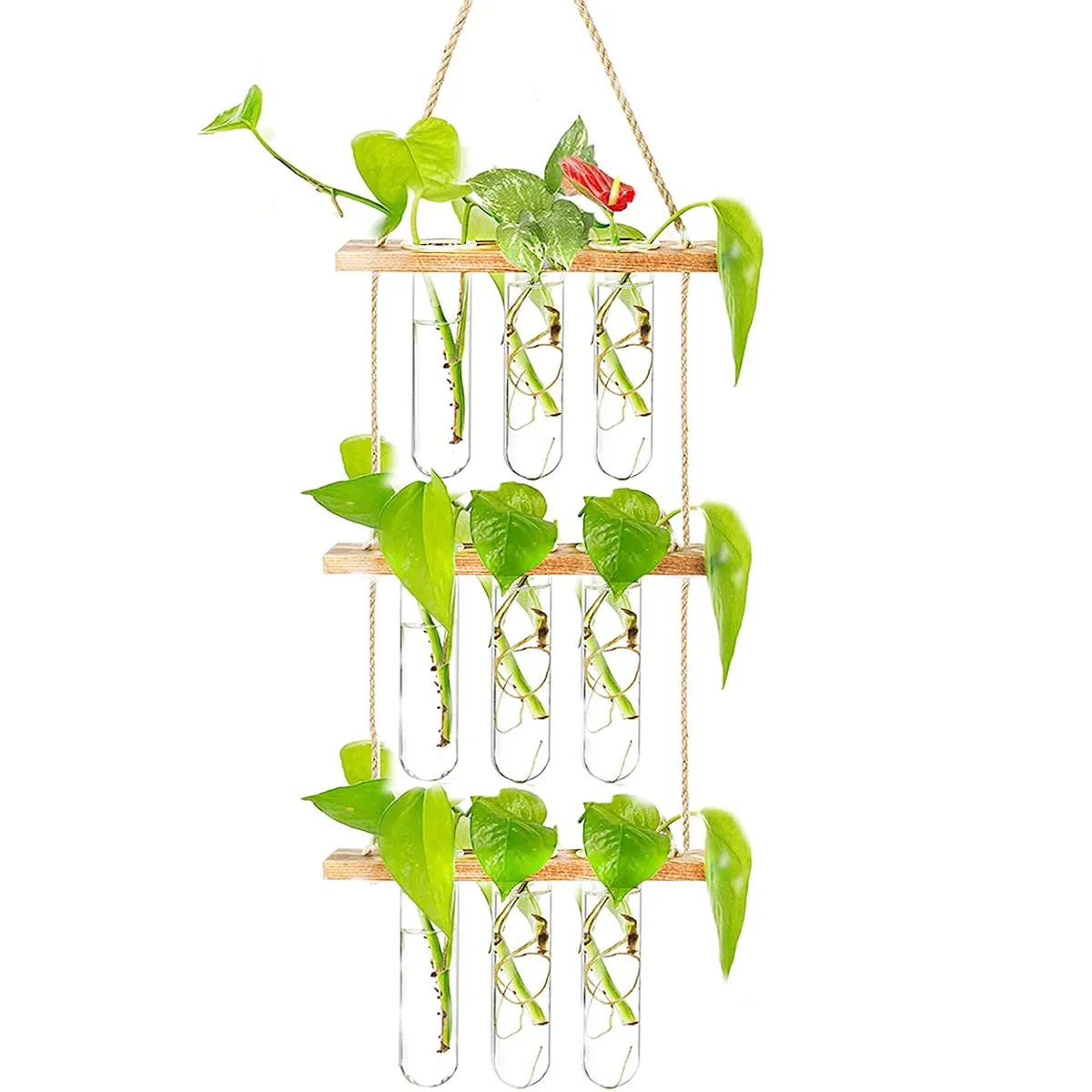 Retro Test Tube Wall Hanging Planters