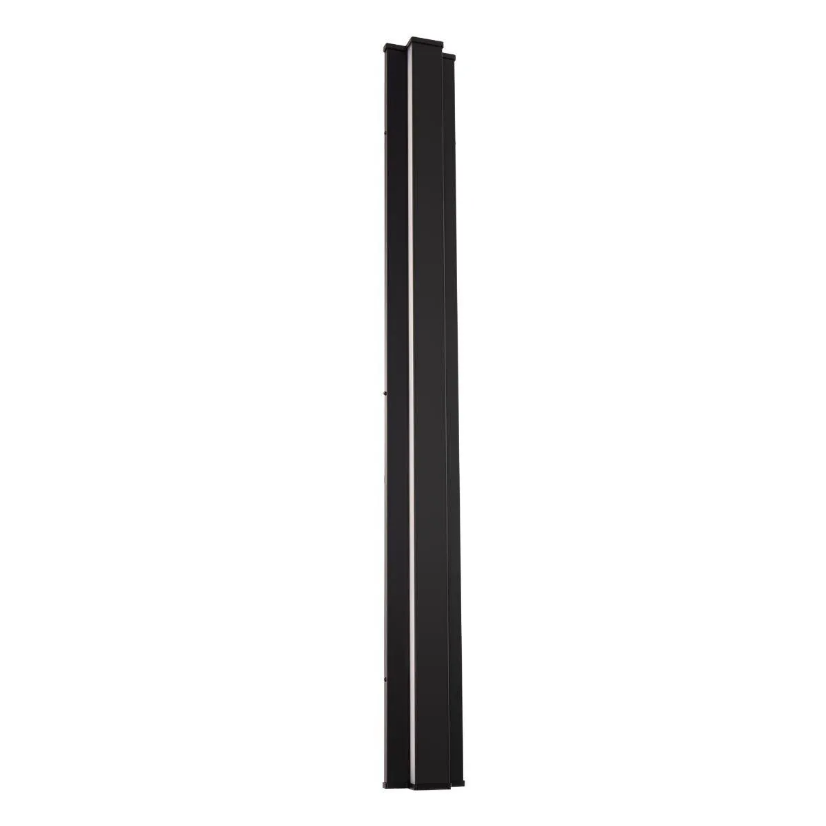 Revels 48 in. LED Outdoor Wall Sconce 3000K Black Finish