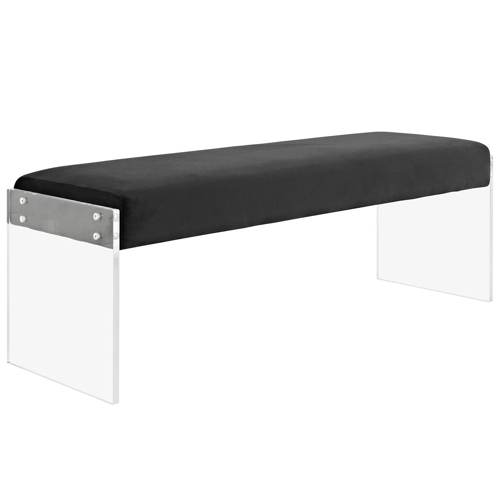 Roam Velvet Bench