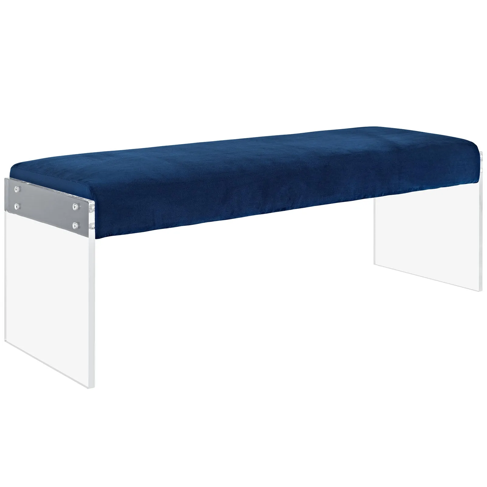Roam Velvet Bench
