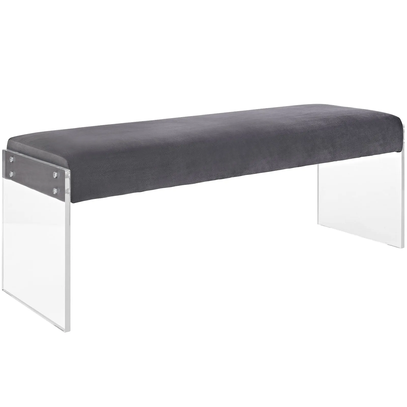 Roam Velvet Bench