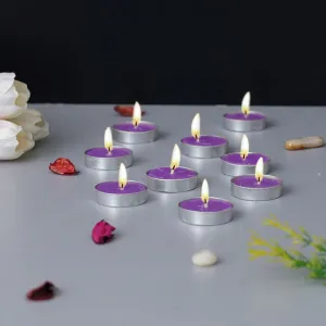 Sepova Lavender Scented Tealight Candle - Set Of Ten