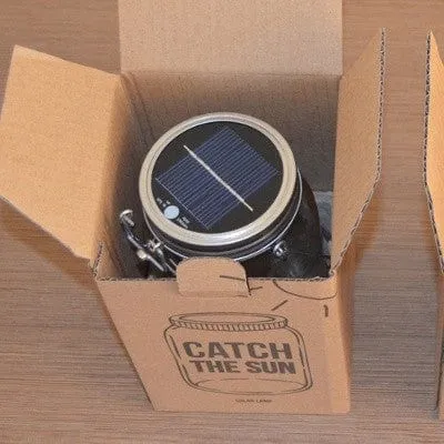 Solar Jar - Catch the Sun Glass Lantern
