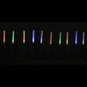 Solar Multi LED Jumbo Bubble Tubes (10pk)