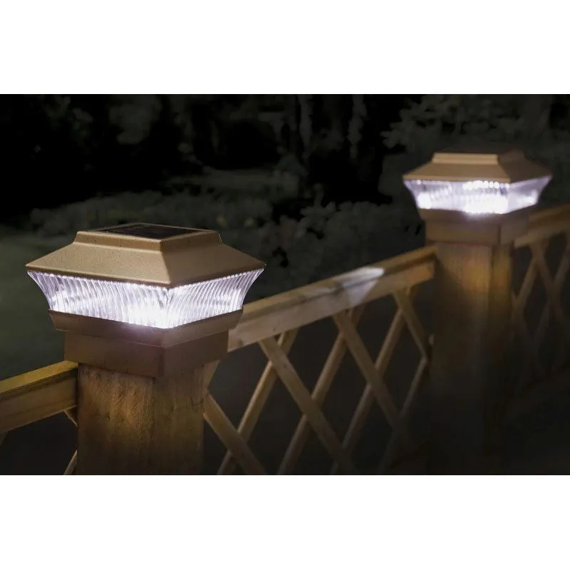 Solar Post Garden Lights 2 Pack