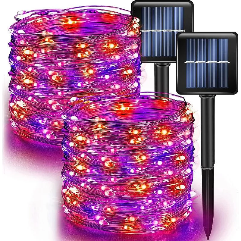 Solar-Powered Fairy Lights – Waterproof Outdoor LED String Lights