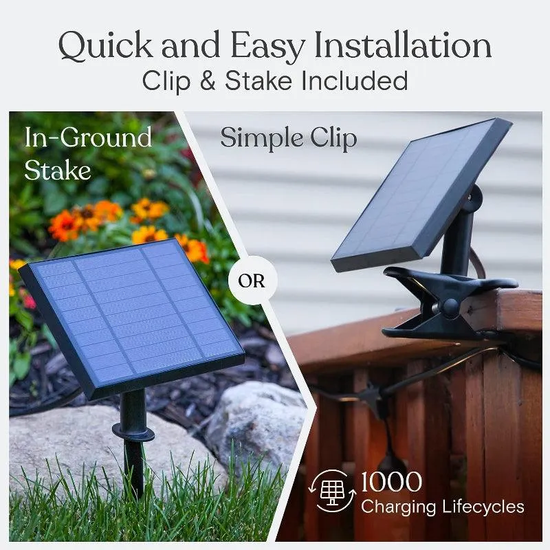 Solar Powered String Lights – Eco-Friendly Garden Illumination
