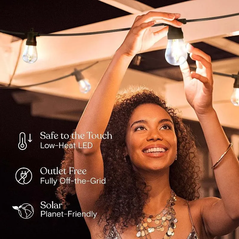 Solar Powered String Lights – Eco-Friendly Garden Illumination