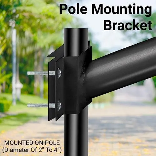 Solar Street Light Mounting Pole 1.5 Ft With Bracket