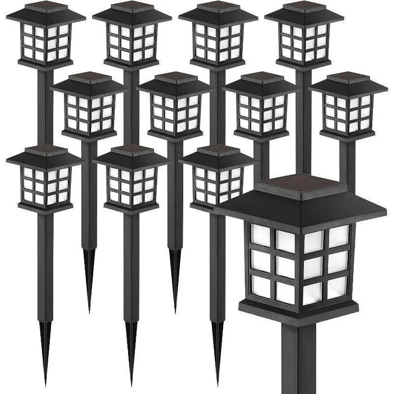 Solar Walkway Lights – Outdoor LED Garden Path Lighting