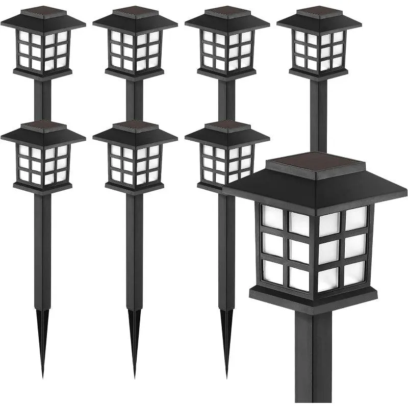 Solar Walkway Lights – Outdoor LED Garden Path Lighting