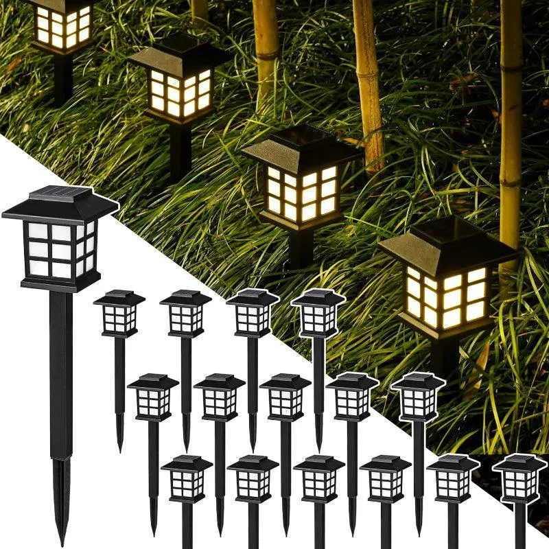 Solar Walkway Lights – Outdoor LED Garden Path Lighting