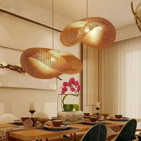 Soul - Vintage Natural Bamboo Chandelier