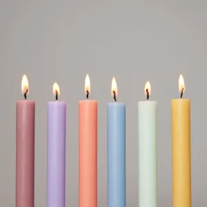 Spring Subtleties ~ Box of 12 Dining Candles