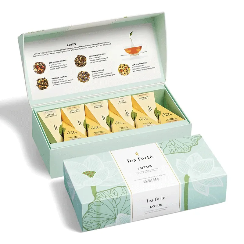 Tea Forte Lotus Tea Assortment Petite Box