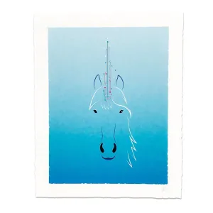 Tech Unicorn Art Print