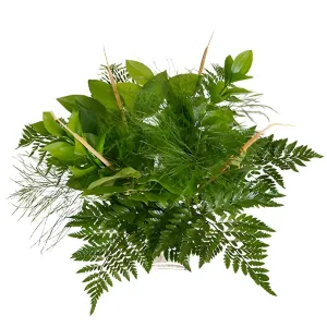 Textured Greenery Centerpiece