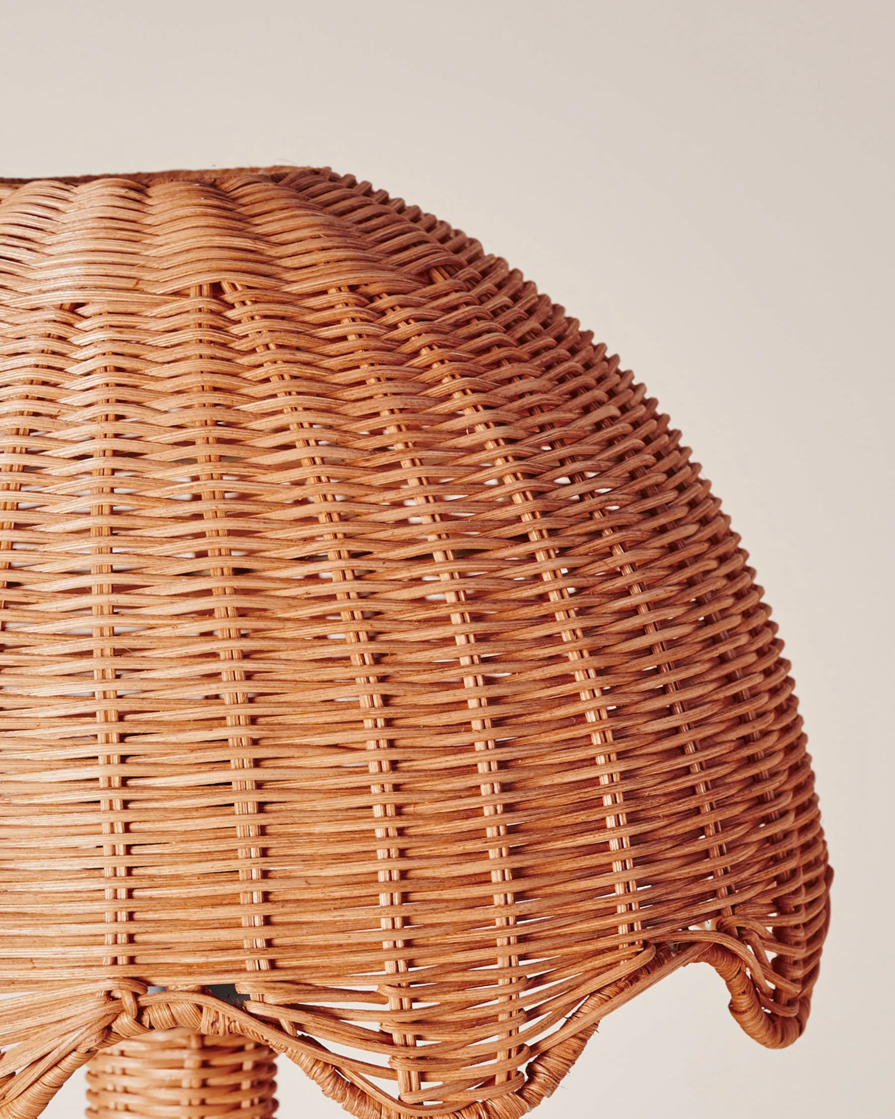 The Parasol Rattan Lamp