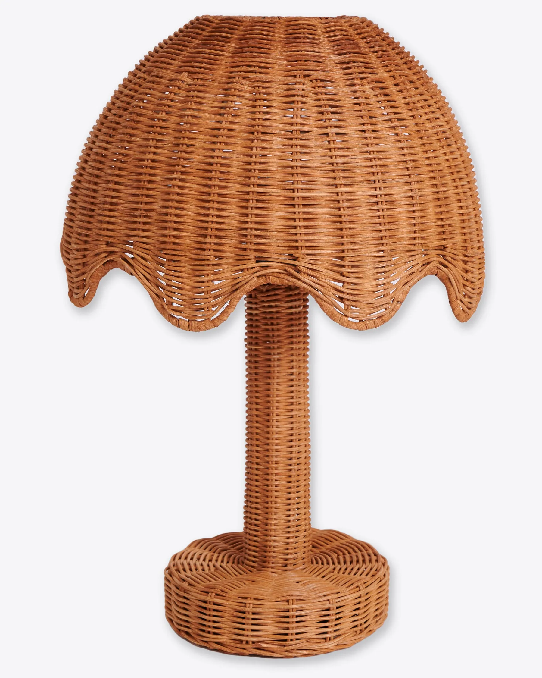 The Parasol Rattan Lamp