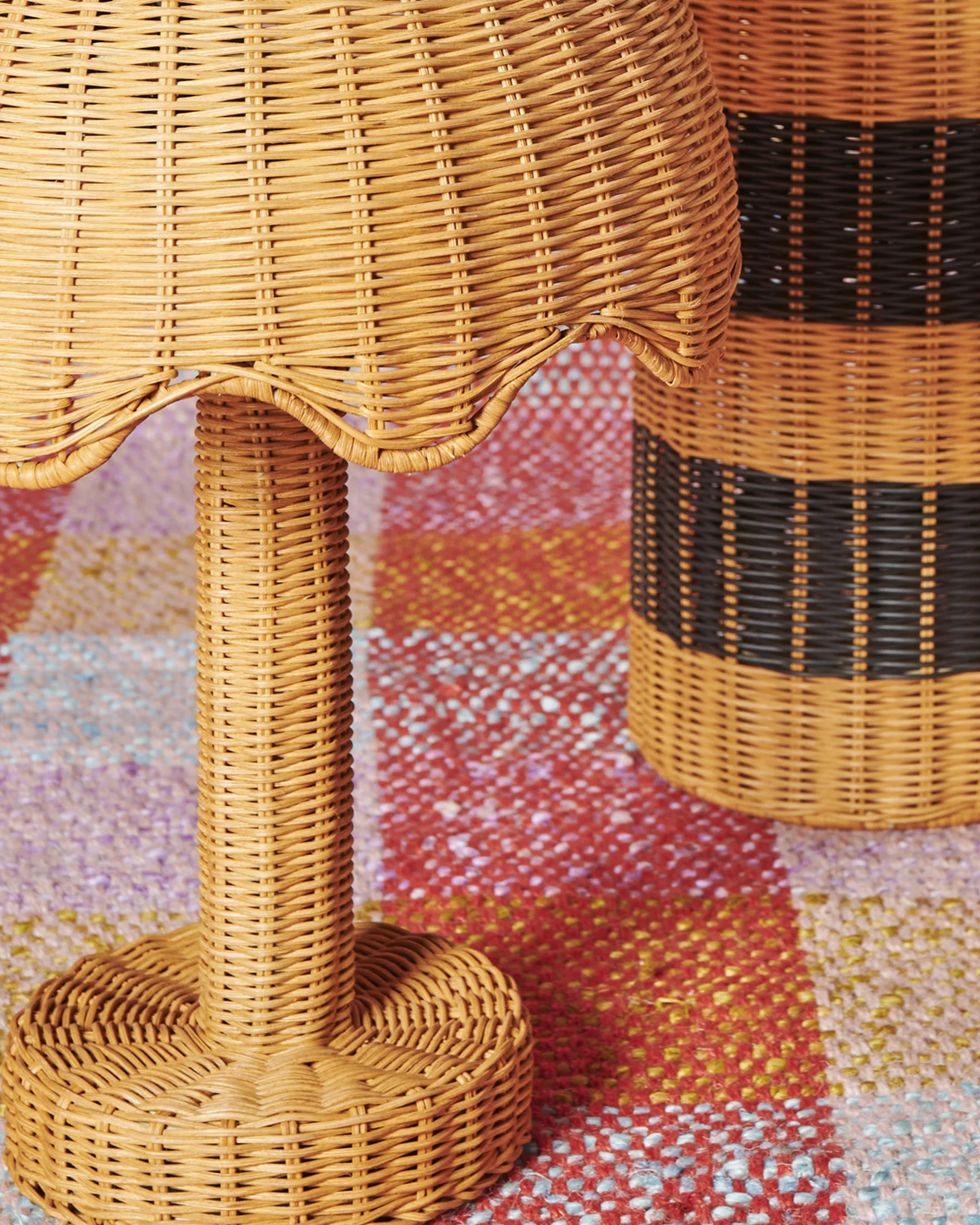 The Parasol Rattan Lamp