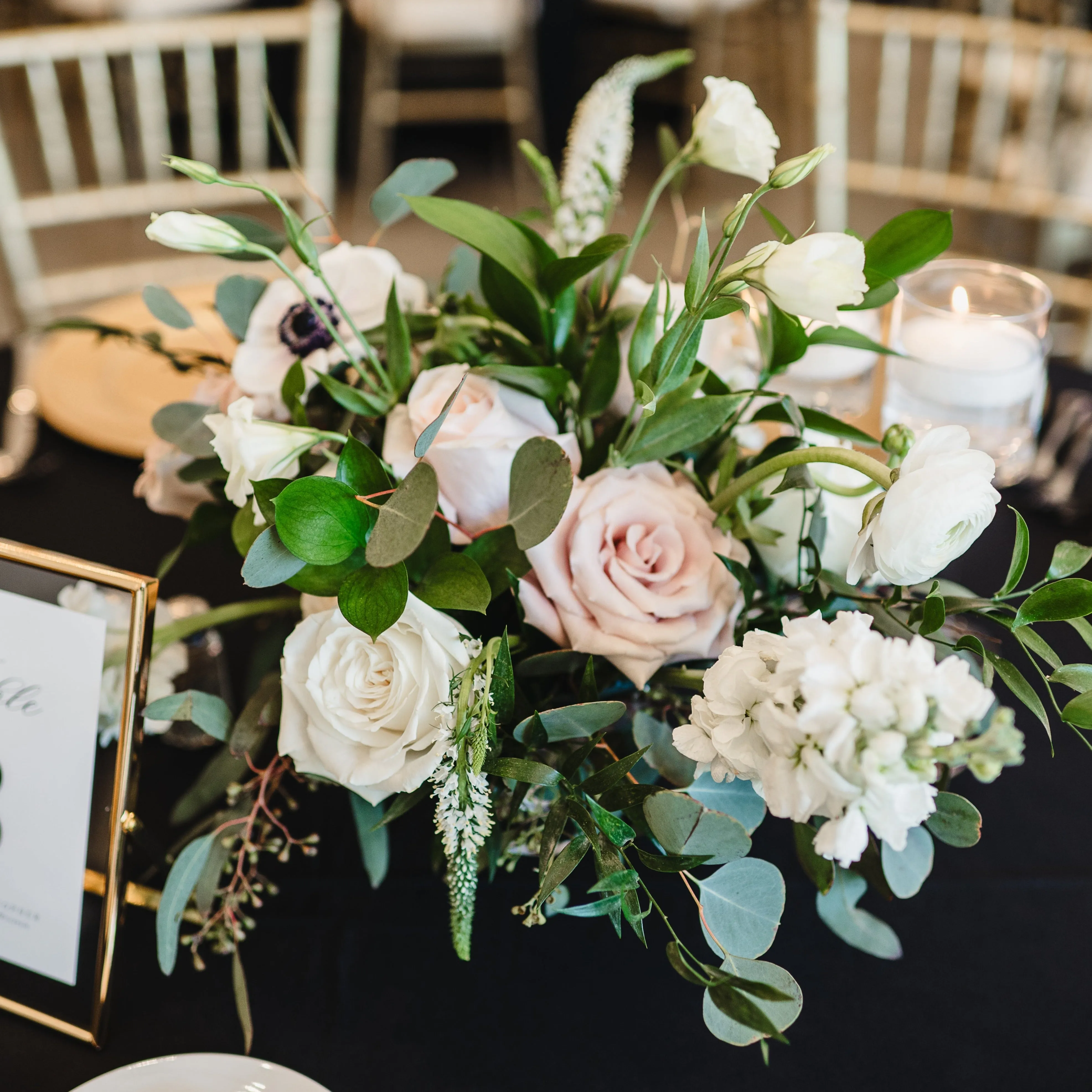 Upscale White and Cream Wedding