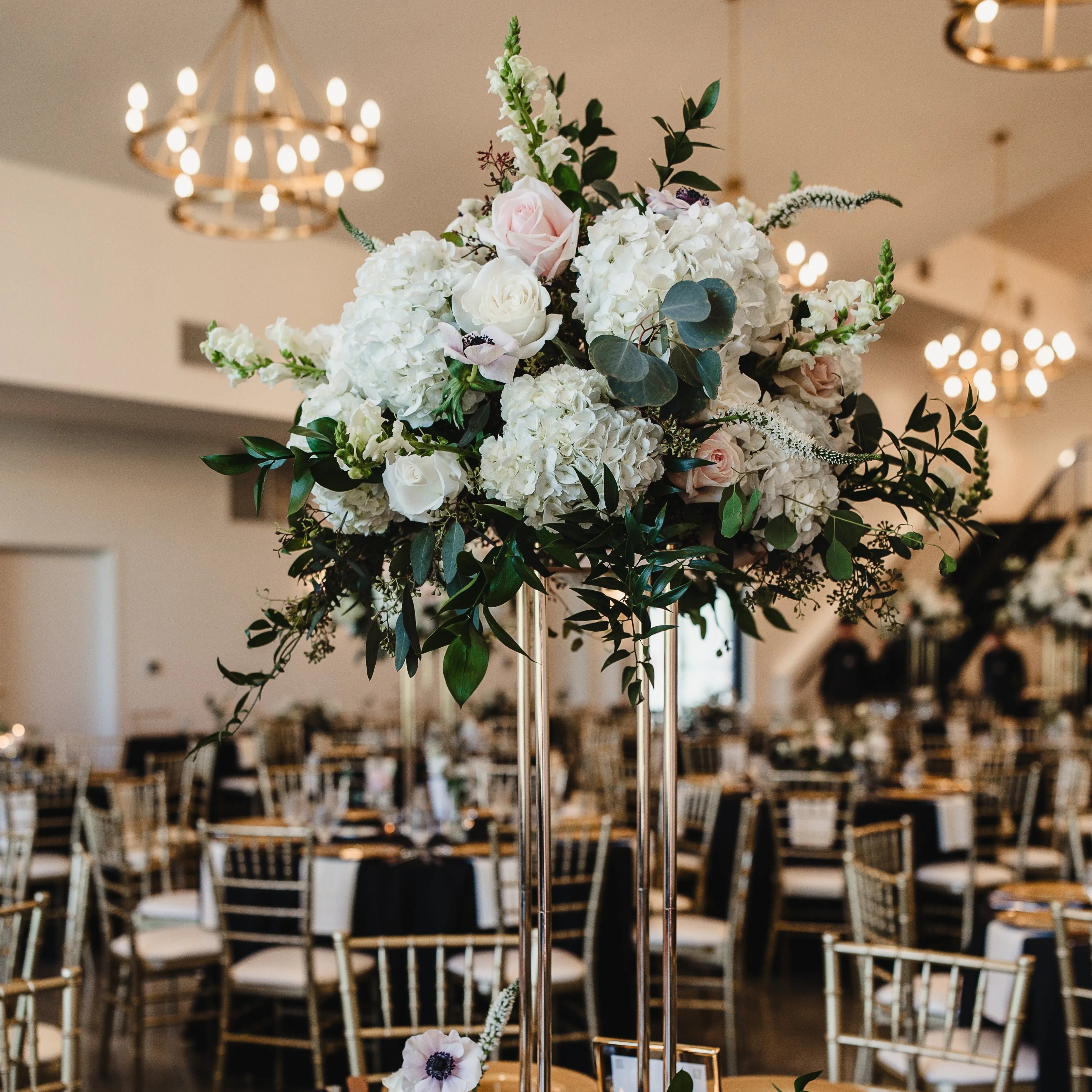 Upscale White and Cream Wedding