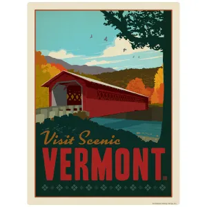 Vermont Covered Bridge Decal