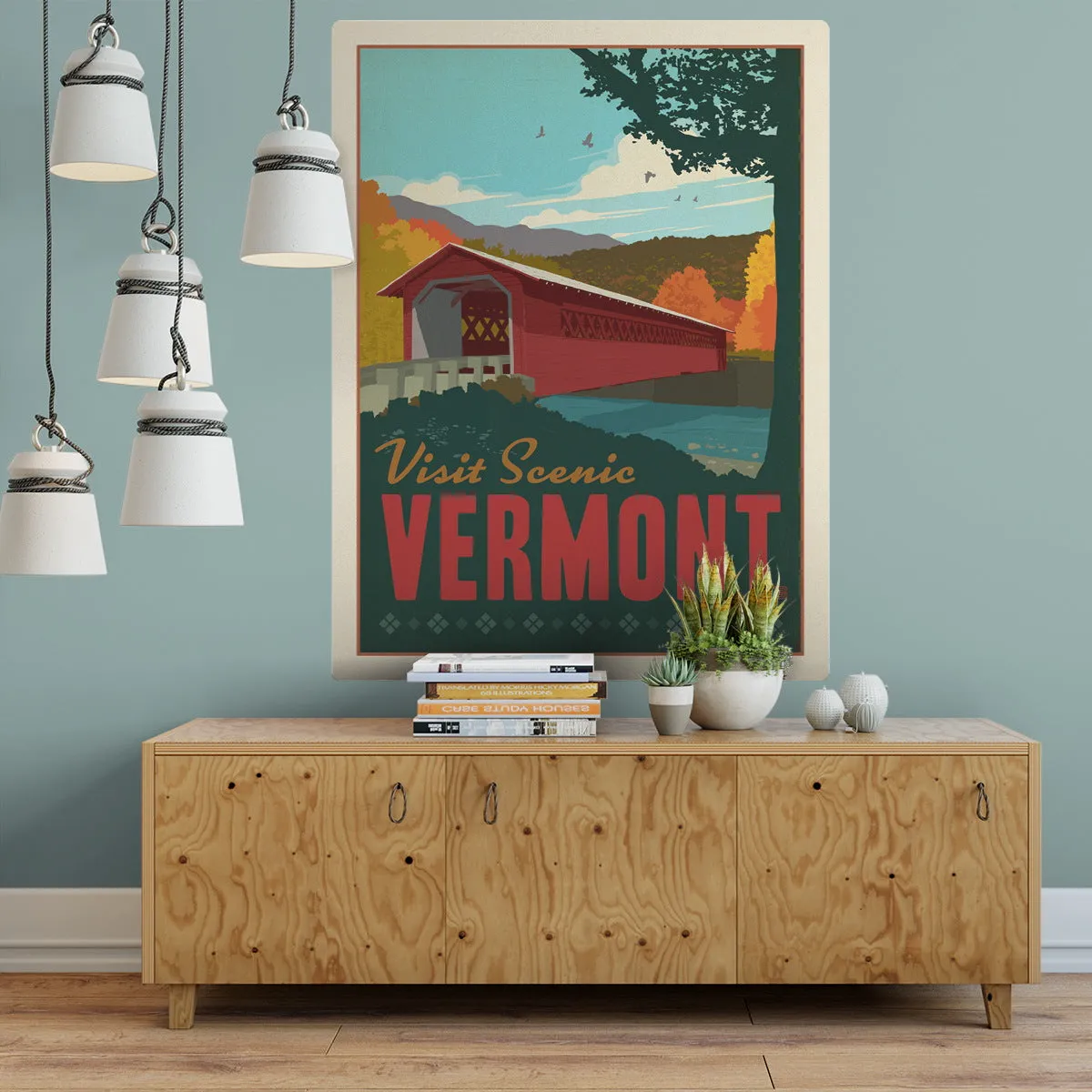 Vermont Covered Bridge Decal