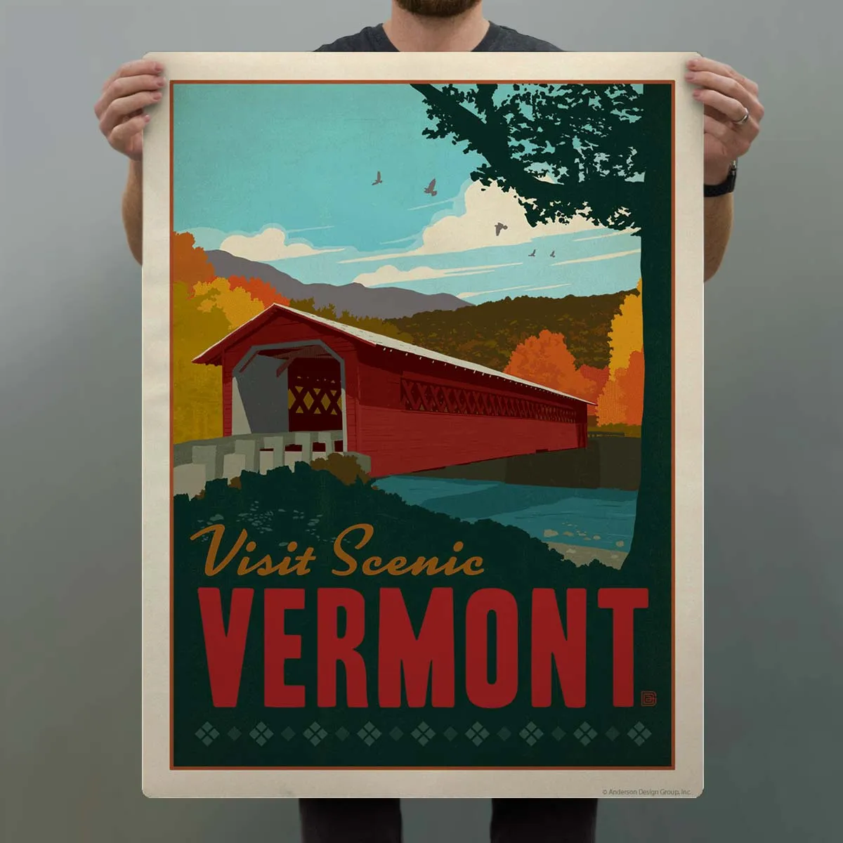 Vermont Covered Bridge Decal