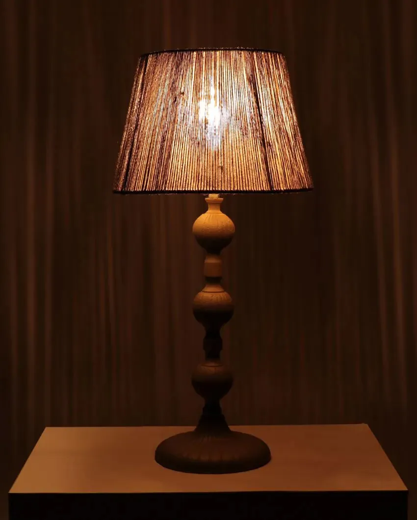 Vintage Jute Theory Table Lamp