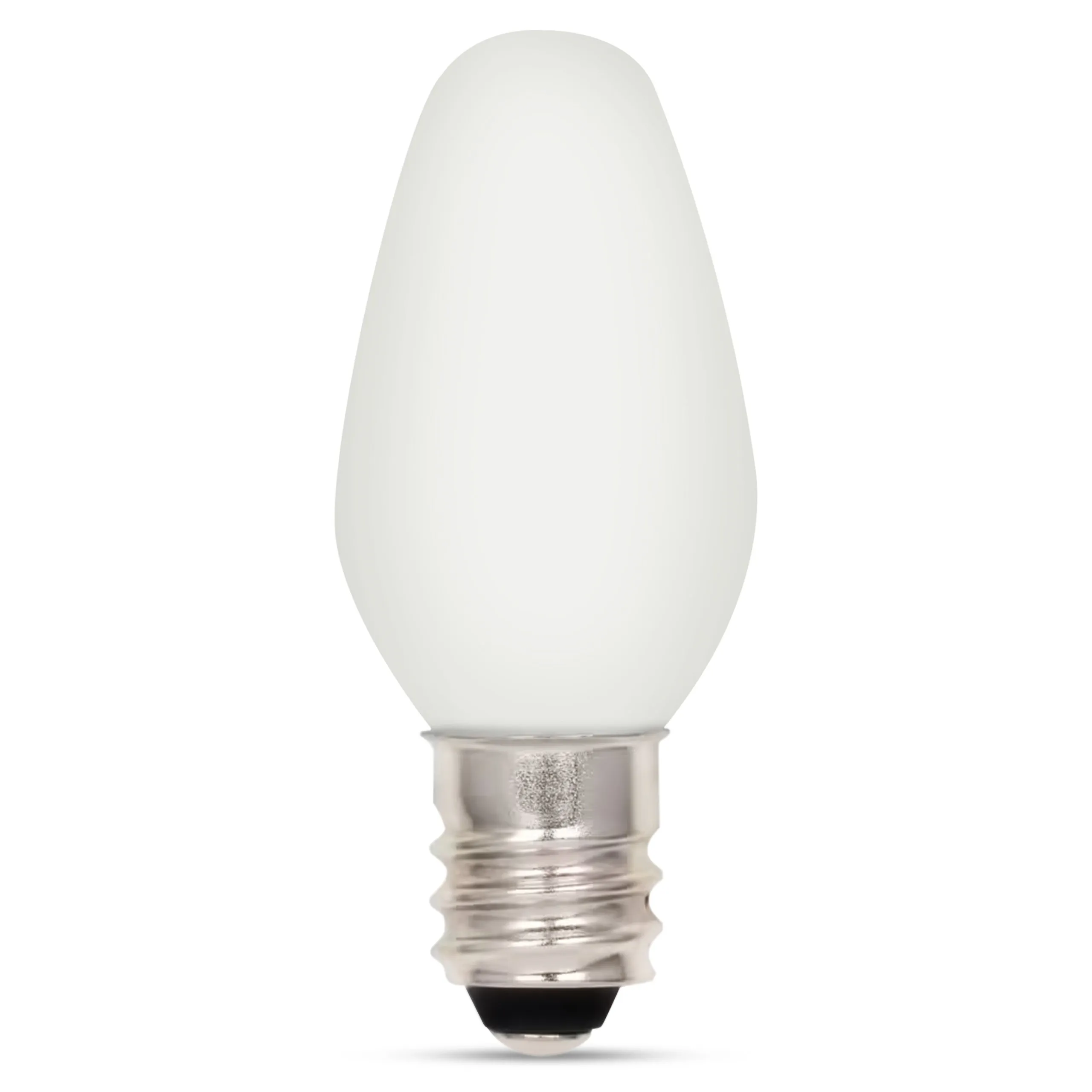Westinghouse 5510900 C7 LED Specialty Non-Dimmable Night Light Bulb - 0.75-Watt - Frosted - 2700 Kelvin - E12 Base (2-Pack)
