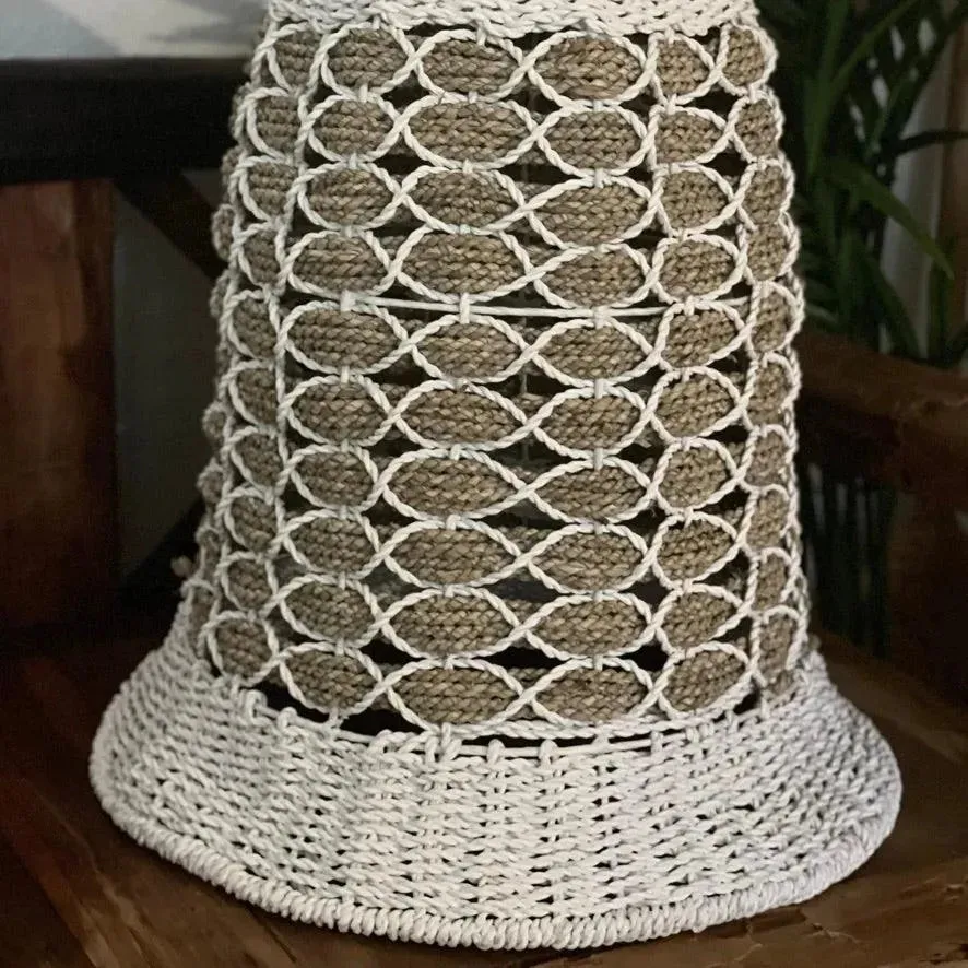 White Bell Pendant Light
