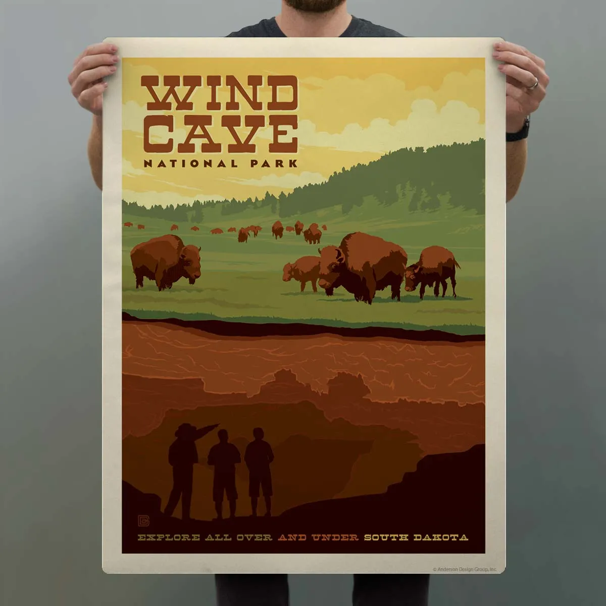 Wind Cave National Park South Dakota Decal