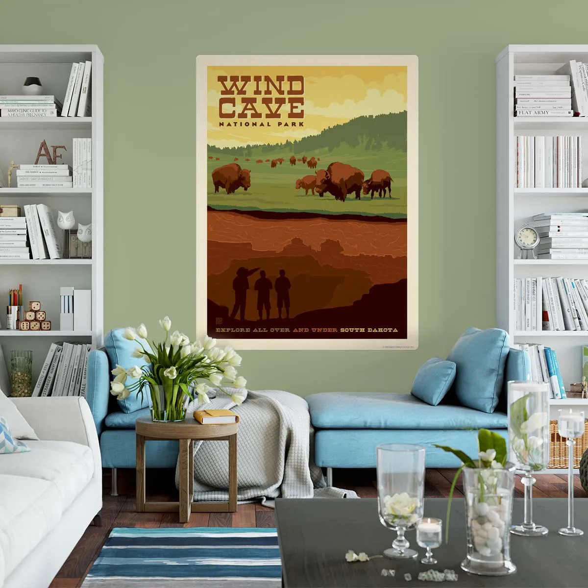 Wind Cave National Park South Dakota Decal