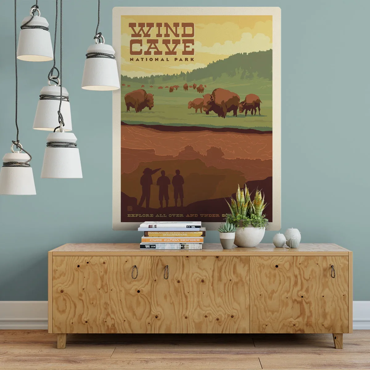 Wind Cave National Park South Dakota Decal